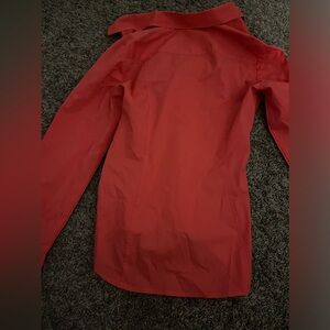 Pink long sleeve button up Calvin Klein